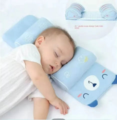 Baby Sleeping Support Pillow | Adjustable Anti-Roll Cushion with Soft Neck Protection for Newborns & Infants